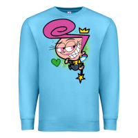 Ocean Blue wanda Premium Sweatshirt - linhVisuals