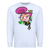 White wanda Premium Sweatshirt - linhVisuals