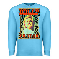 Ocean Blue #parton vintage Premium Sweatshirt - linhVisuals
