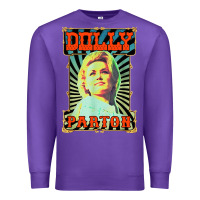 Purple #parton vintage Premium Sweatshirt - linhVisuals