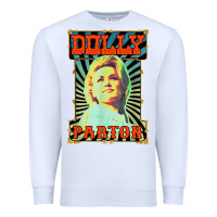 White #parton vintage Premium Sweatshirt - linhVisuals