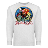 Oatmeal Heather fraggle rock classic Premium Sweatshirt - linhVisuals