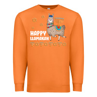 Carrot happy llamakah llama withorah jewish Premium Sweatshirt - linhVisuals