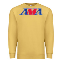 Antique Gold american motorcyclist association (AMA) Premium Sweatshirt - linhVisuals