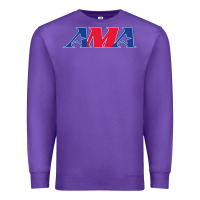 Purple american motorcyclist association (AMA) Premium Sweatshirt - linhVisuals