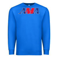 True Royal american motorcyclist association (AMA) Premium Sweatshirt - linhVisuals