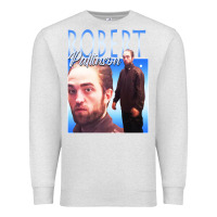Oatmeal Heather #robert pattinson Premium Sweatshirt - linhVisuals