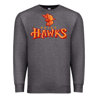 Charcoal Heather the-boise-hawks-fan Premium Sweatshirt - linhVisuals