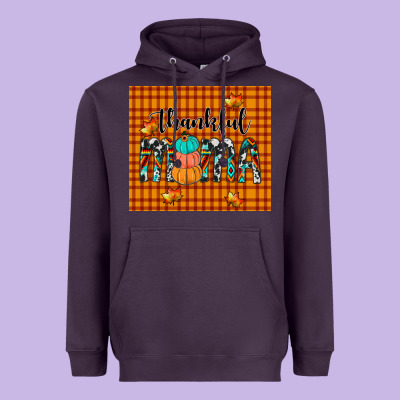 Thankful Tumbler Heavyweight Hoodie Designed By Jahusdesignshop