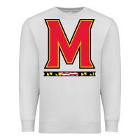 Dove Grey maryland terr Premium Sweatshirt - linhVisuals