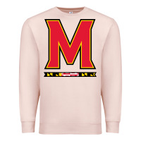 Pale Pink maryland terr Premium Sweatshirt - linhVisuals