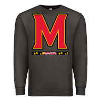 Smoke maryland terr Premium Sweatshirt - linhVisuals