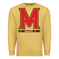 Antique Gold maryland terr Premium Sweatshirt - linhVisuals