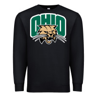 Black ohio bobc Premium Sweatshirt - linhVisuals