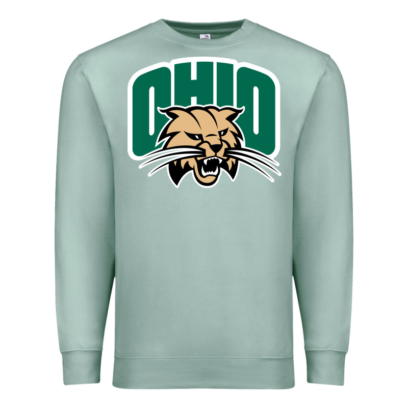 Ohio Bobc Premium Sweatshirt by linhVisuals | Teevron
