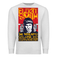 Oatmeal Heather Elliott Smith Premium Sweatshirt - linhVisuals