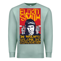 Seafoam Elliott Smith Premium Sweatshirt - linhVisuals