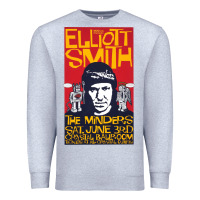 Heather Grey Elliott Smith Premium Sweatshirt - linhVisuals