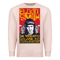 Pale Pink Elliott Smith Premium Sweatshirt - linhVisuals