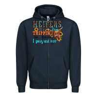 Navy heifers be trippin ok maybe i pushed her Zipper Hoodie - JahusDesignShop