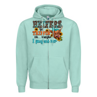 Seafoam heifers be trippin ok maybe i pushed her Zipper Hoodie - JahusDesignShop