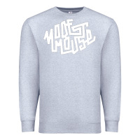 Heather Grey modest mouse Premium Sweatshirt - linhVisuals