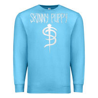 Ocean Blue Skinny Puppy Premium Sweatshirt - linhVisuals