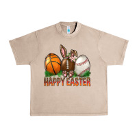 French Oak Happy Easter Sports Urban Heavy Tee - BundleAndBundleShop