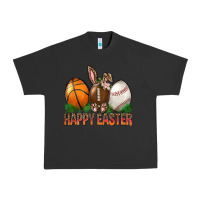 Pigment Black Happy Easter Sports Urban Heavy Tee - BundleAndBundleShop