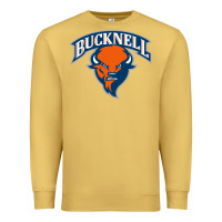 Antique Gold bucknell Premium Sweatshirt - linhVisuals