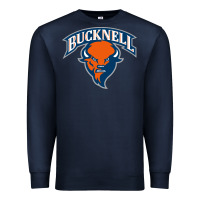 Navy bucknell Premium Sweatshirt - linhVisuals