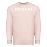 Pale Pink the beaches Premium Sweatshirt - linhVisuals