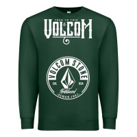 Sports Green Volcom Style Premium Sweatshirt - linhVisuals