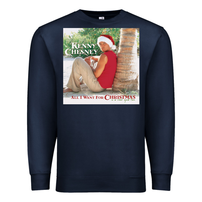 Kenny Chesney All I Want For Christmas Premium Sweatshirt by linhVisuals | Teevron