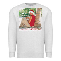 Oatmeal Heather kenny chesney all i want for christmas Premium Sweatshirt - linhVisuals