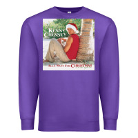 Purple kenny chesney all i want for christmas Premium Sweatshirt - linhVisuals