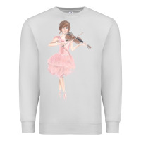 Dove Grey lindsey stirling Premium Sweatshirt - linhVisuals
