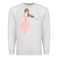 Oatmeal Heather lindsey stirling Premium Sweatshirt - linhVisuals