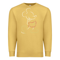 Antique Gold micke mouse tshirt Premium Sweatshirt - linhVisuals