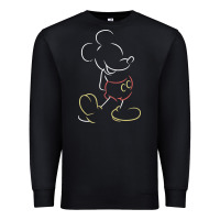 Black micke mouse tshirt Premium Sweatshirt - linhVisuals