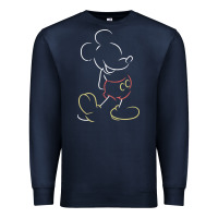 Navy micke mouse tshirt Premium Sweatshirt - linhVisuals