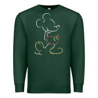 Sports Green micke mouse tshirt Premium Sweatshirt - linhVisuals