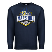 Navy mars hill university Premium Sweatshirt - linhVisuals