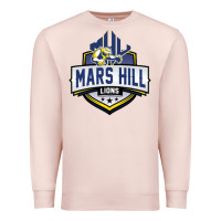 Pale Pink mars hill university Premium Sweatshirt - linhVisuals