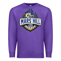 Purple mars hill university Premium Sweatshirt - linhVisuals