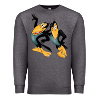 Charcoal Heather Heckle and Jeckle Premium Sweatshirt - linhVisuals