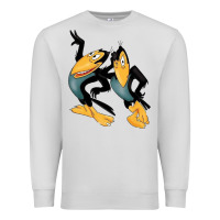 Dove Grey Heckle and Jeckle Premium Sweatshirt - linhVisuals