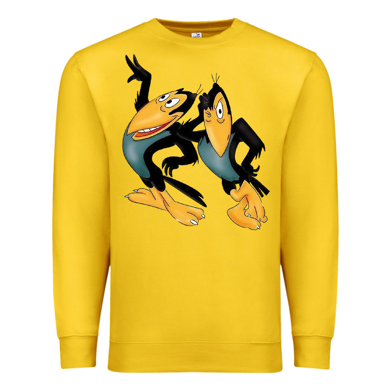 Heckle And Jeckle Premium Sweatshirt by linhVisuals | Teevron