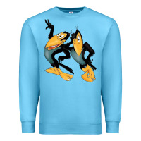 Ocean Blue Heckle and Jeckle Premium Sweatshirt - linhVisuals