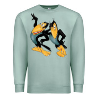 Seafoam Heckle and Jeckle Premium Sweatshirt - linhVisuals